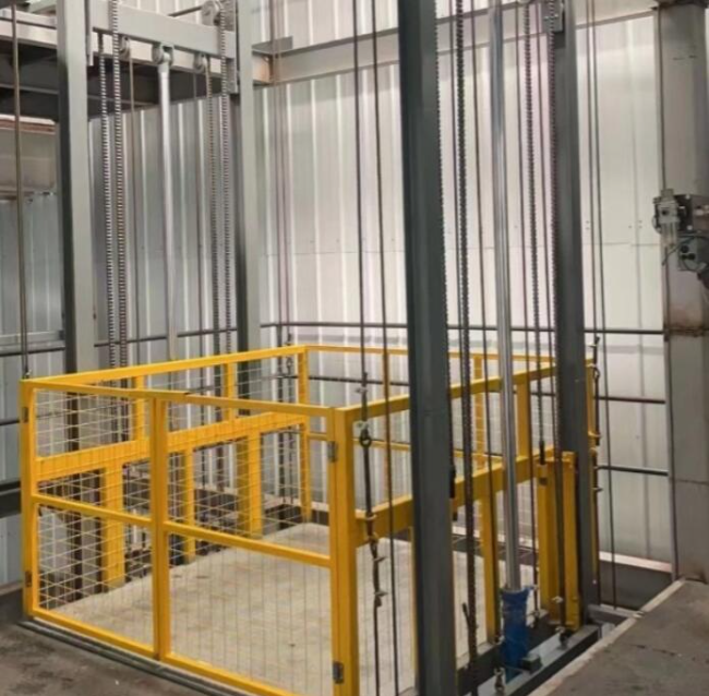 泰来导轨式升降机一般加工周期